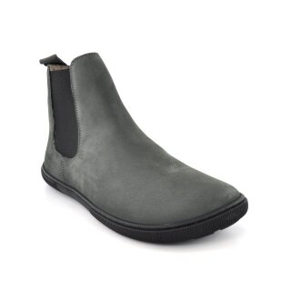 Koel Barfußschuh Filas dark grey mit Warmfutter