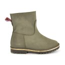 Gr&uuml;nbein Boot Lykke khaki mit Warmfutter