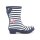 Rajn Regenstiefel Mid Floral navy-white